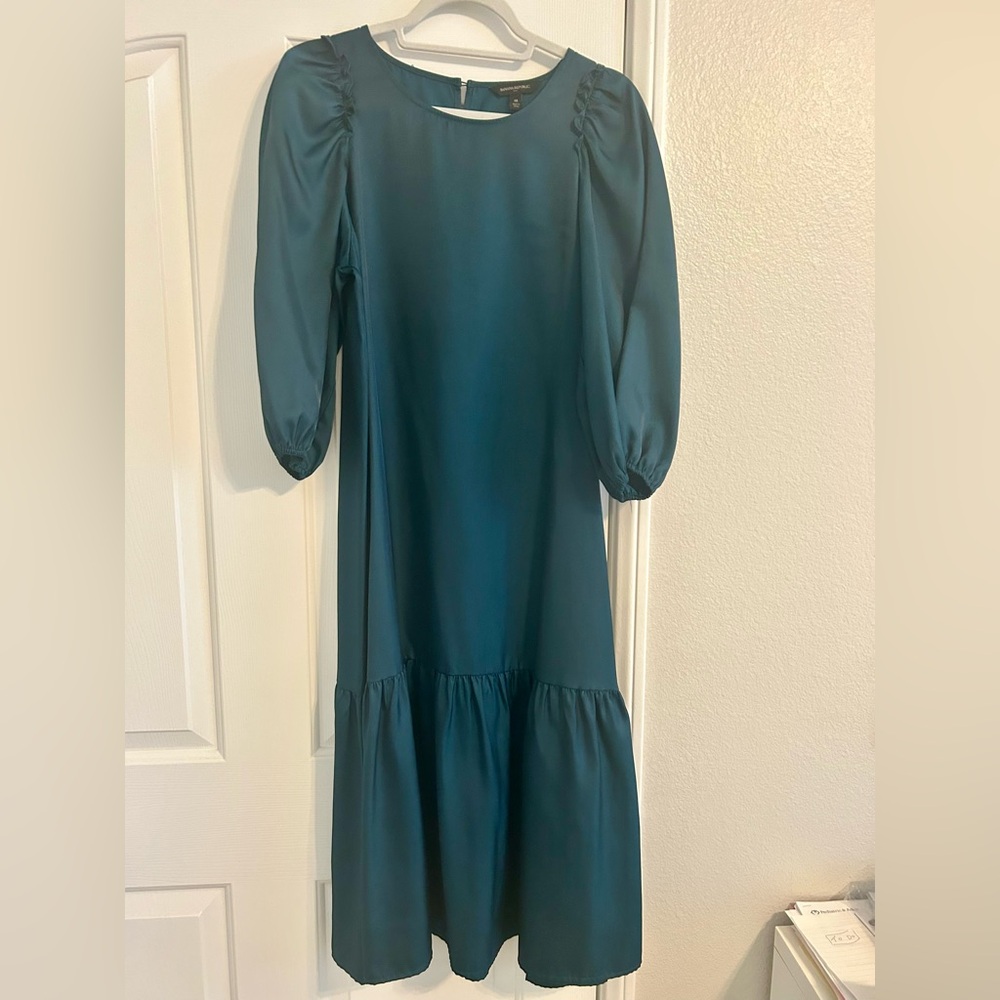 Green  Banana Republic dress
